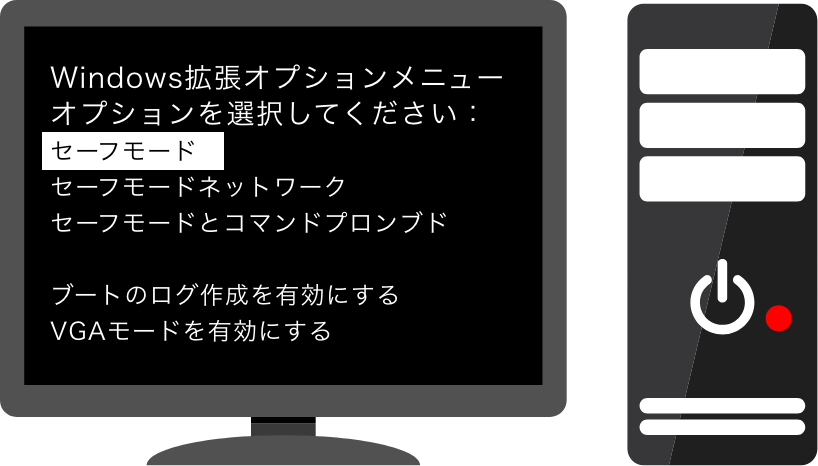 その他のエラーが表示される