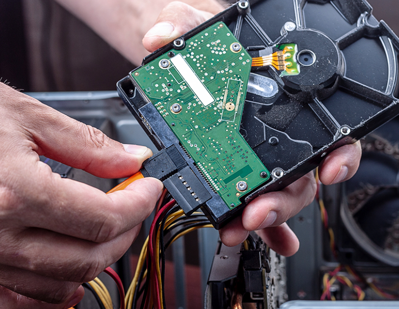 内蔵HDDに不具合が生じている