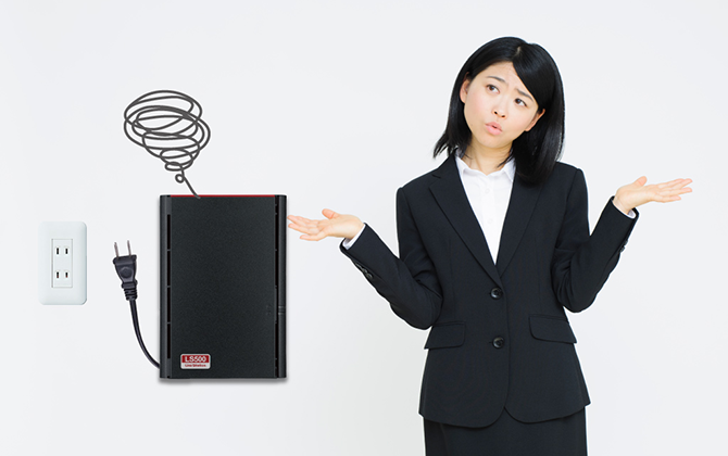 LinkStationが起動しない！電源トラブル時にデータを守りつつ対処する方法とは？