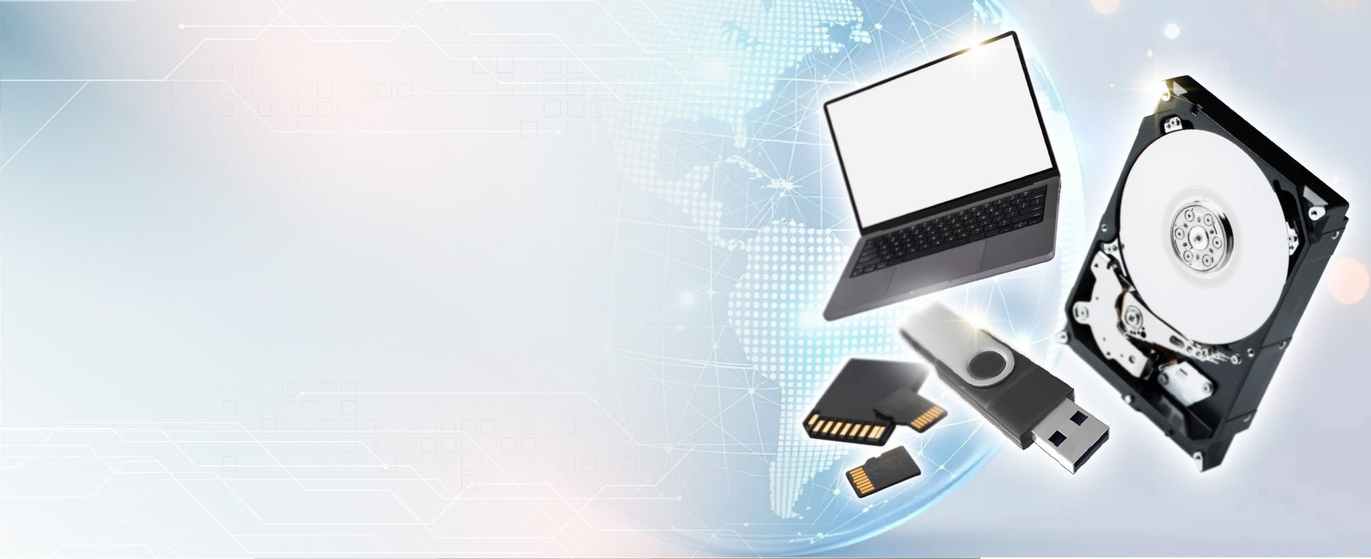 大切なデータの復旧は、バッファローにお任せください。