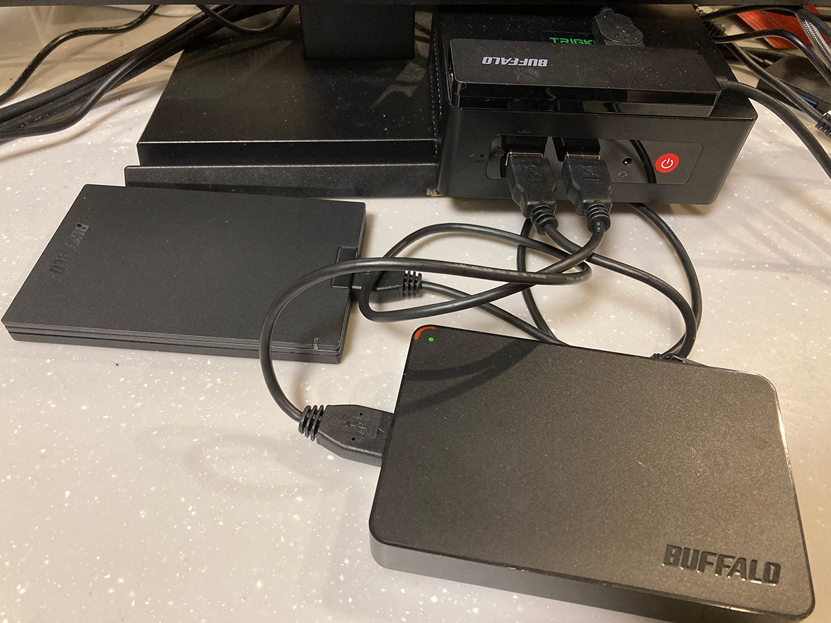 HDDからUSBメモリーへのデータ移動に失敗、消失した業務データが復活